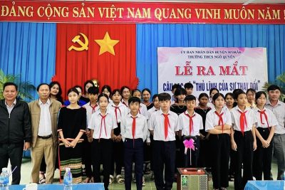 Lễ ra mắt câu lạc bộ “Thủ lĩnh của sự thay đổi”