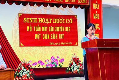 Sinh hoạt “MỖI TUẦN MỘT CÂU CHUYỆN ĐẸP, MỘT CUỐN SÁCH HAY”